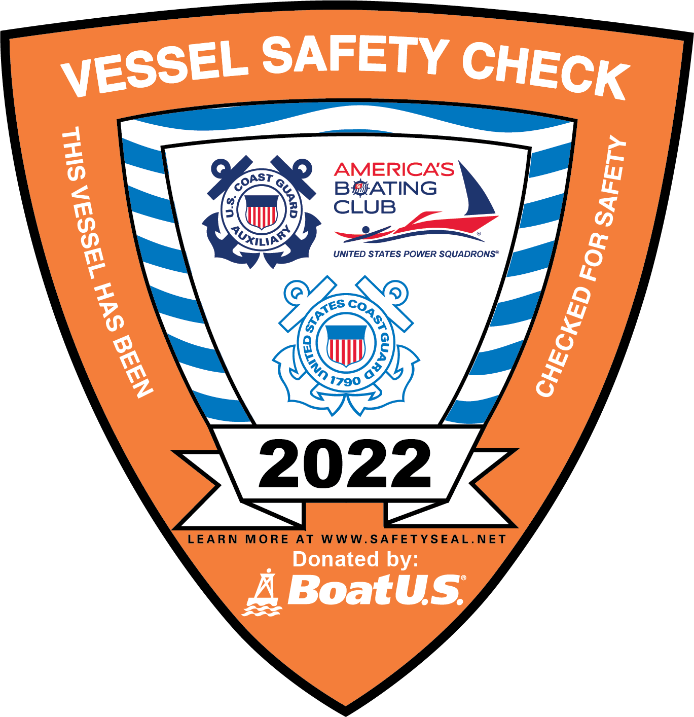 Vessel Safety Check Decal